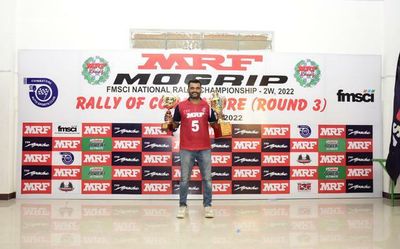 Rajendra rules MRF Rally of Coimbatore again