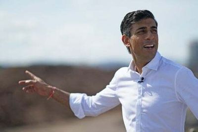 Rishi Sunak wears £490 Prada shoes on visit to Teesside building site