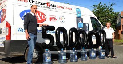 Washington couple raise £500k for clean water charities in Africa through their business