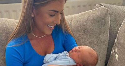 Gogglebox's Georgia Bell introduces her newborn baby son to co-star in special moment