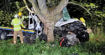 Man 'lucky to be alive' after horror County Durham crash which saw him rescued by firefighters