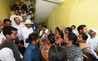KCR visits flood-hit areas in Bhadrachalam, announces ₹1,000 crore package