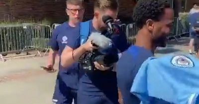 Raheem Sterling snubs Man City shirt and signs Chelsea jersey instead