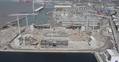 Everton new stadium evolution continues as latest incredible Bramley-Moore Dock footage released