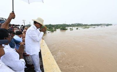 Chandrasekhar Rao speaks of conspiracy behind heavy flooding in the Godavari basin