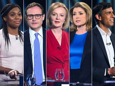 Tory leadership debate - live: Truss, Sunak and rivals clash on tax in second TV showdown