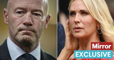 Alan Shearer branded 'a pain in the a***' by Gareth Southgate's wife over fire footage