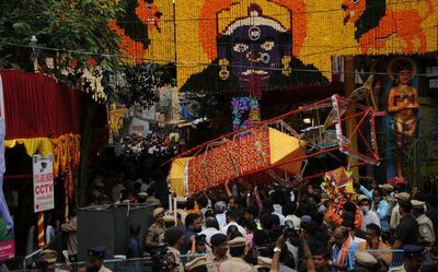 Secunderabad Bonalu kicks off amid fanfare, gaiety