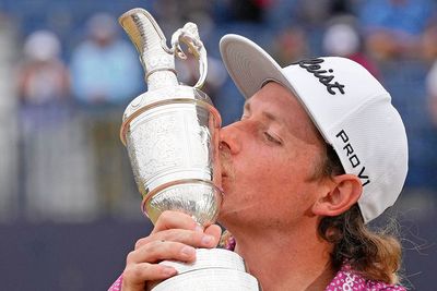 Cameron Smith is ‘going to find out how many beers’ fit in the Claret Jug after 2022 British Open win