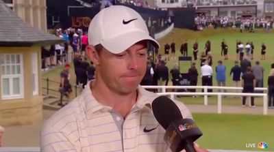 Rory McIlroy had such a classy interview just moments after falling short in The Open