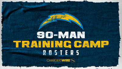 Chargers’ updated 90-man roster by jersey number