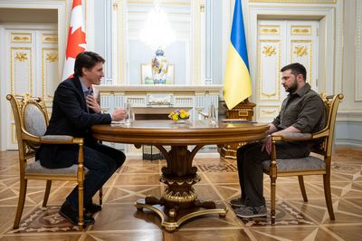 Zelenskiy says raised Ukraine stance on Russia gas turbine with Trudeau