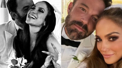 Let’s Get Loud ‘Cos Jennifer Lopez And Ben Affleck Just Got Hitched The Photos Are Glorious