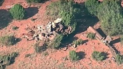 Four people killed in police helicopter crash in New Mexico in the US