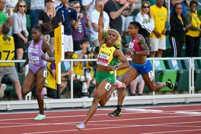 Fraser-Pryce wins fifth world 100m title in Jamaican cleansweep