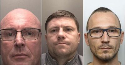 Faces of seven people locked up in our region this week