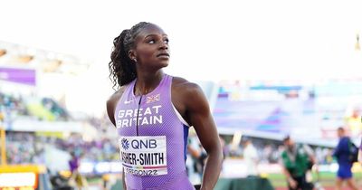 Dina Asher-Smith equals her 100m British record at World Championships yet misses medal