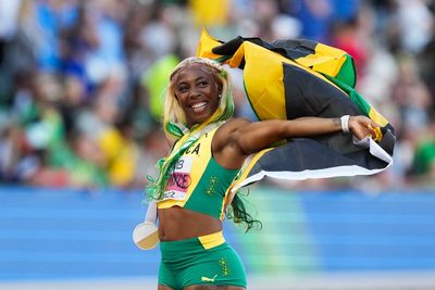 Shelly-Ann Fraser-Pryce aims to continue inspire after fifth 100m world title