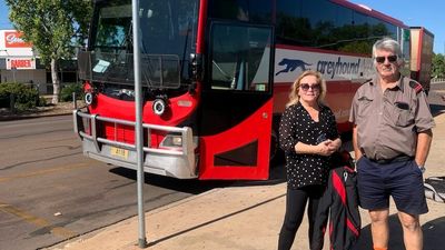 Adelaide couple spends 48 hours on a bus to get home from Darwin after flight cancellation