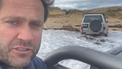 AFL great Gavin Wanganeen grateful after Beachport ute rescue