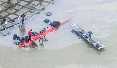Madhya Pradesh: Pune-bound bus falls into Narmada river; 12 dead, 15 rescued