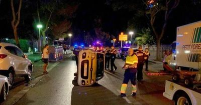 Irishman arrested in Spain after 'fleeing' crash scene with family