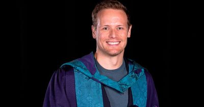 Outlander star Sam Heughan receives honorary doctorate from Royal Conservatoire of Scotland