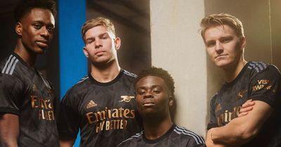 Arsenal launch new all-black away kit inspired by the club's global fanbase