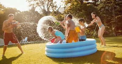 Sales of paddling pools surge amid severe heatwave