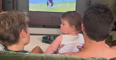 Jamie Redknapp shares adorable snap with all of his sons as they spend the day together