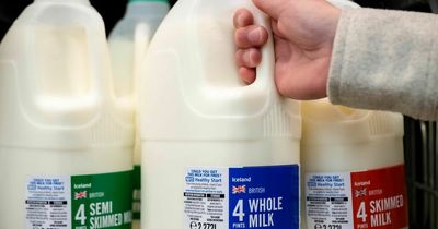 Price of milk increasing so fast it went up while doing an online food shop