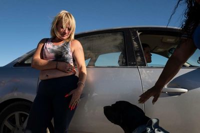 As police crack down on homelessness, unhoused end up in Mojave desert