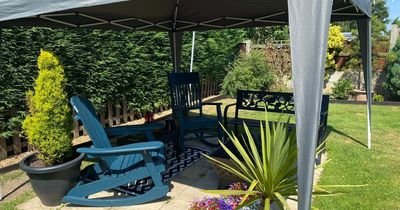 Aldi's pop up gazebo is the best way to beat the heat and throw shade over summer