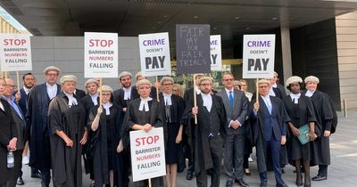 Barristers launch full week of strike action as they claim justice system is 'failing the public'