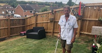 Terminally-ill man feels 'trapped' in new-build home due to 'unusable' garden