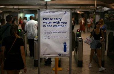 Which Tube lines have air-conditioning? Weather warning issued in London