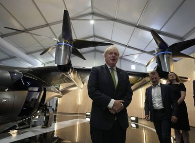 Boris Johnson tells Farnborough Air Show the Tory Government will ‘roar on’