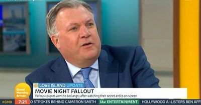 ITV Good Morning Britain's Ed Balls wades in to Love Island's Gemma and Luca situation as he's 'set up' with islander