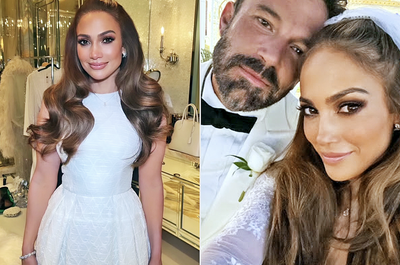 Jennifer Lopez did her own makeup for wedding to Ben Affleck