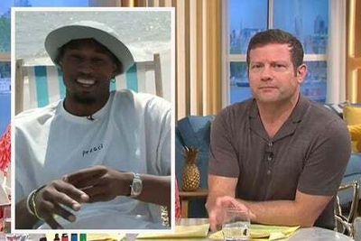 This Morning fans surprised as Dermot O’Leary and Love Island star swear live on-air