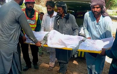 Boat carrying wedding party capsizes in Pakistan, killing 20