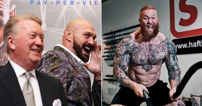 Thor Bjornsson has cold water poured on Tyson Fury talks by Frank Warren