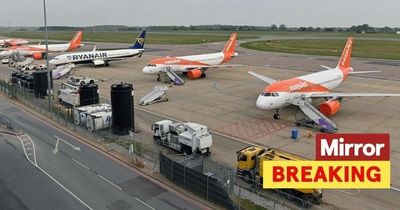 Luton Airport cancels ALL flights after runway melts in extreme heatwave