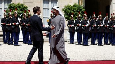 France hosts UAE leader in a bid to diversify energy supplies