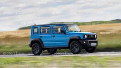 Suzuki Jimny Five-Door Rendering Previews Small SUV With Extra Pair Of Doors