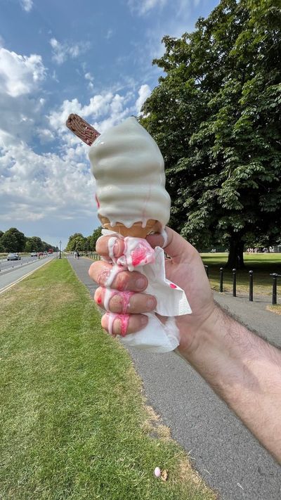 Demand for ice cream soars as Brits try to keep cool in heatwave