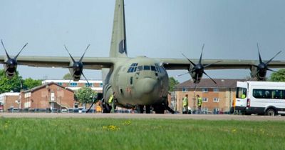 Flights at major UK airbase halted as 'runway melts' due to heatwave