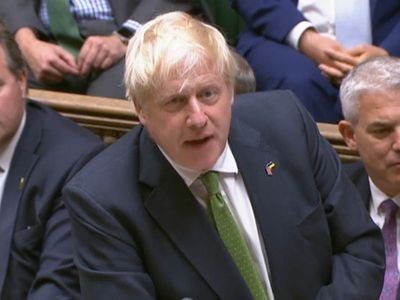 Boris Johnson claims he has delivered on ‘every single promise’ as he’s cheered on by Tory MPs