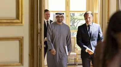 UAE President Meets Macron in Paris