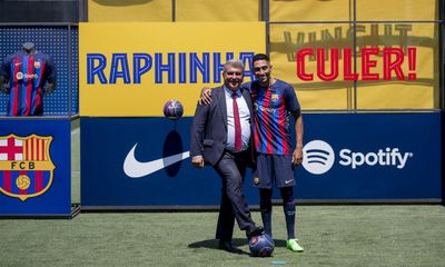 Barcelona’s summer spree is not about building a team but selling a story